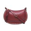 Exquisite Rivet Half-Moon Crossbody Bag European And American Hot-Selling Single Shoulder Crescent Bag