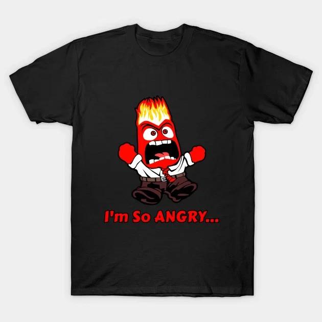 Inside Out Anger From Inside Out Tshirt Unisex S