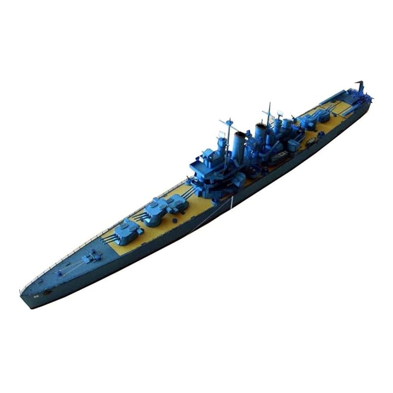 

3D assembly model paper craft boat 1/400 scale (Light cruiser Helena)