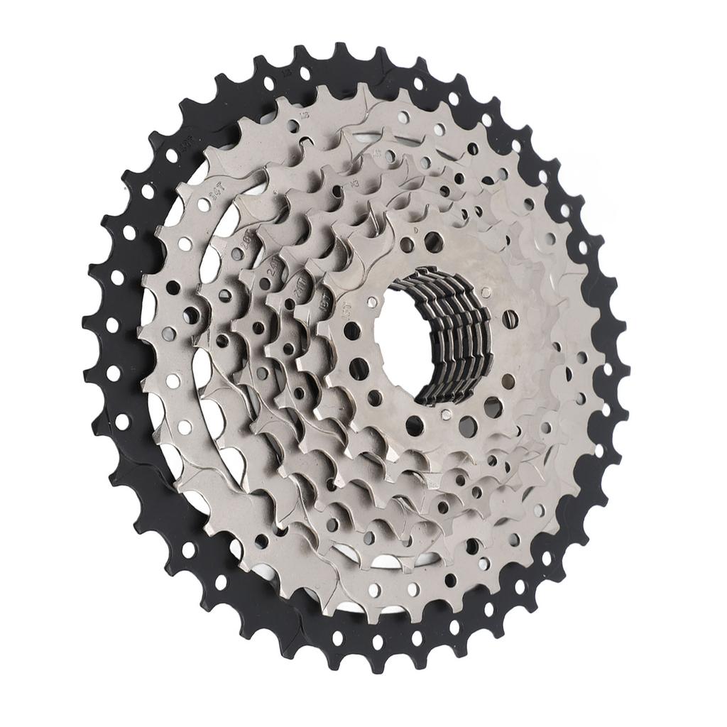 9-fach Kassette 12-40T Fahrradkassette Aluminiumlegierung Fahrrad Freilauf Sanfte Rotation Geräuschlos