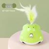 Electric Cat Toy: Automatic Feather Teaser & Infrared Turntable with Cat Ball
