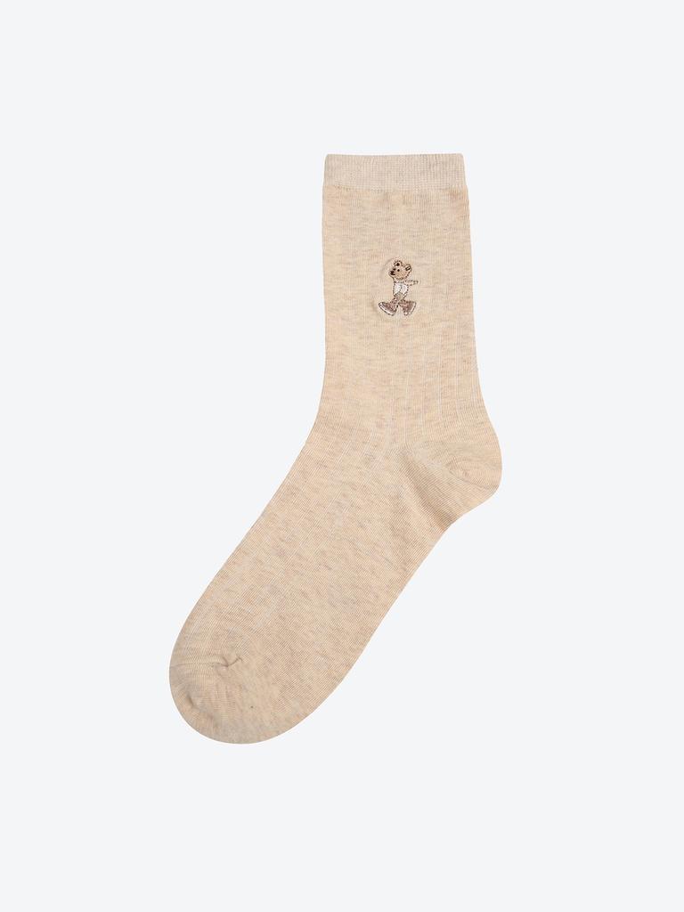 [Schuwer] Embroidered Middle Socks HPAO5FA202