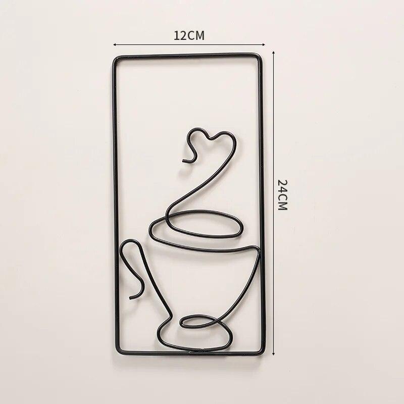 Living Room Wall Decoration Painting, Restaurant Background Wall, Wrought Iron Painting, Hanging Painting