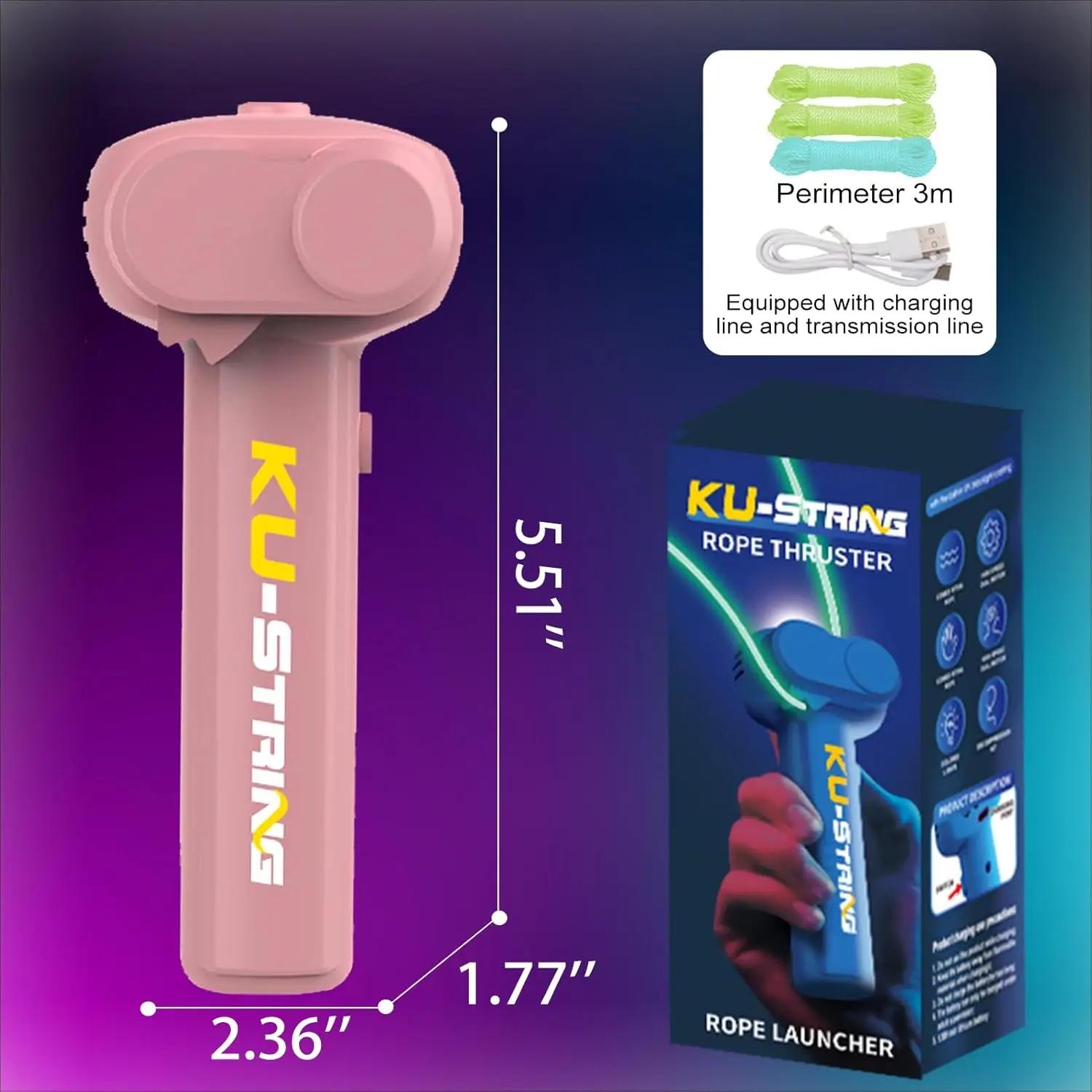 

Glow Stress Relief Rope Set Outdoor Travel Toys Parent Child Sensory Game Birthday Gift for Boys Party Favor Juegos Infantil розовый