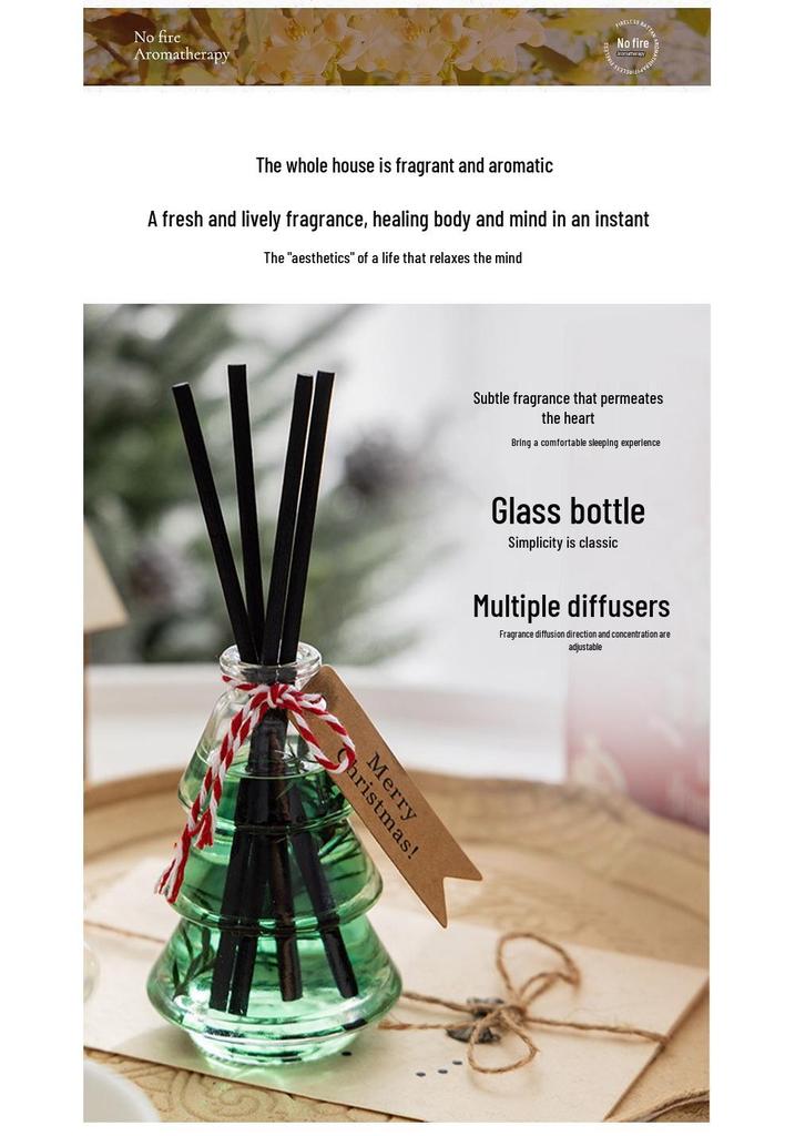 High-End Flameless Aromatherapy: Long-Lasting Fresh Fragrance for Christmas Decor in Homes and Hotels