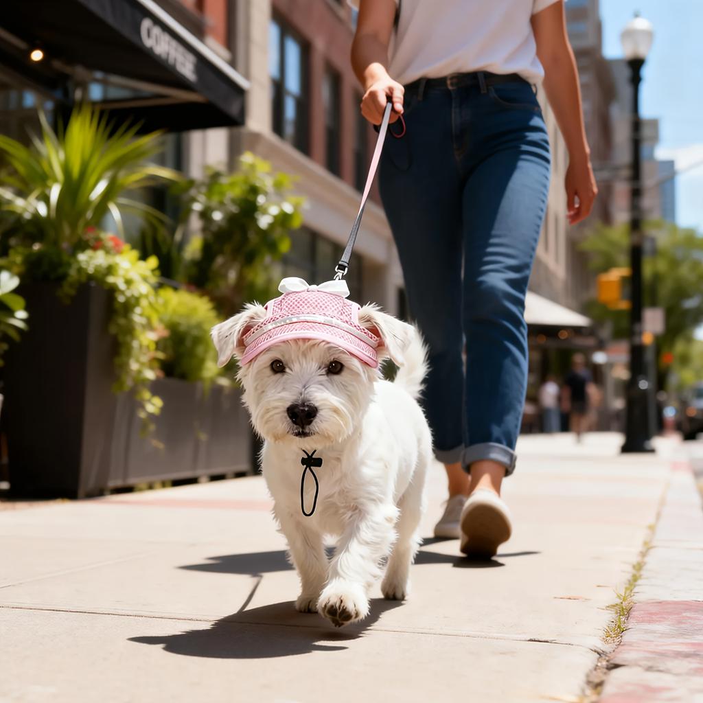 1Pet Hat For Springsummer Uv Protection Candy Breathable Golden Retrievers BreedsFeatures Adjustable PerfectSpring Summer Autumn