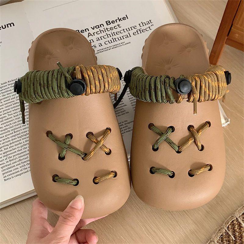 Fashion Round Toe Sandals Soft Thick Comfortable Woman Slippers On Sale H Sandal Designer Luxury Shoes for Women 2025 Slides Promotion