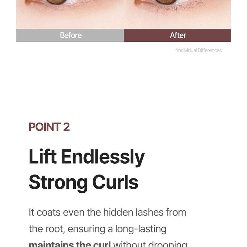 COSNORI - Perfect Setting Mascara Waterproof Long & Curl - 5 Colors