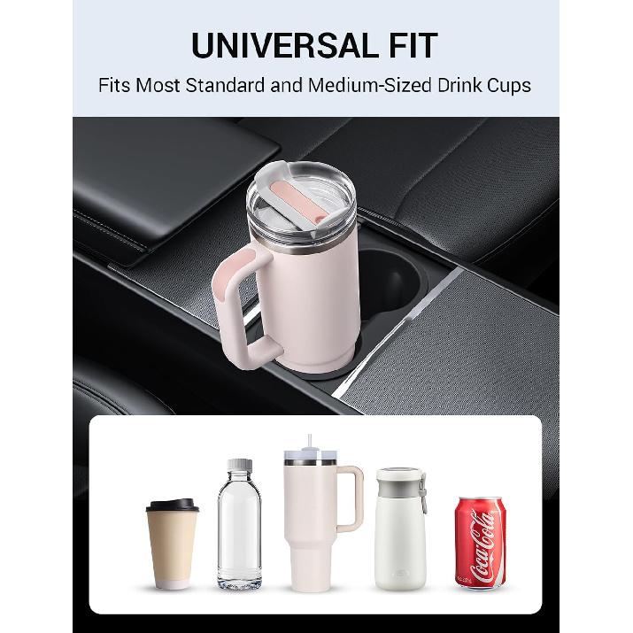 Motrobe 2025 2026 Tesla Model Y Juniper 2024 2025 Model 3 Highland Center Console Cup Holder Ert Silicone Cupholder For Model 3 Highland Model Y