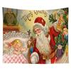 Wall Tapestry Christmas Hanging Cloth Background Xmas Home Decoration Tapestry