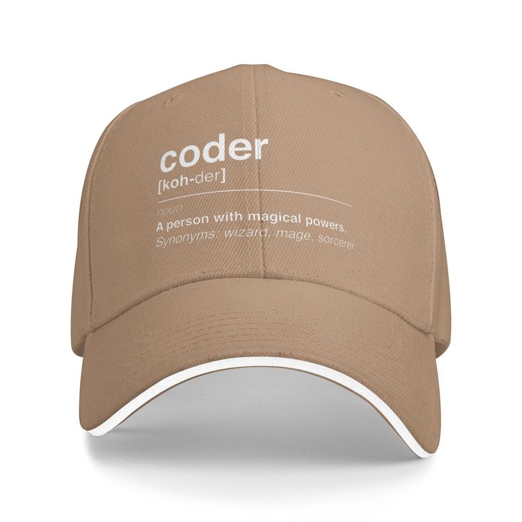 Unisex Baseball Hats Coder Definition Outdoor Streetwear Summer Sports Baseball Caps Hip Hop Cap Casquette Polychromatic Hats