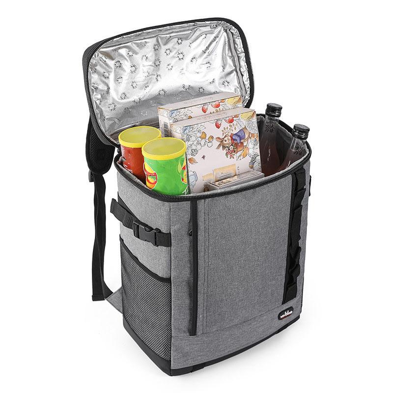 Outdoor Insulated Cooler Backpack, Waterproof Lightweight Cooler Bag, Suitable For Traveling, Camping, Beach, Lunch