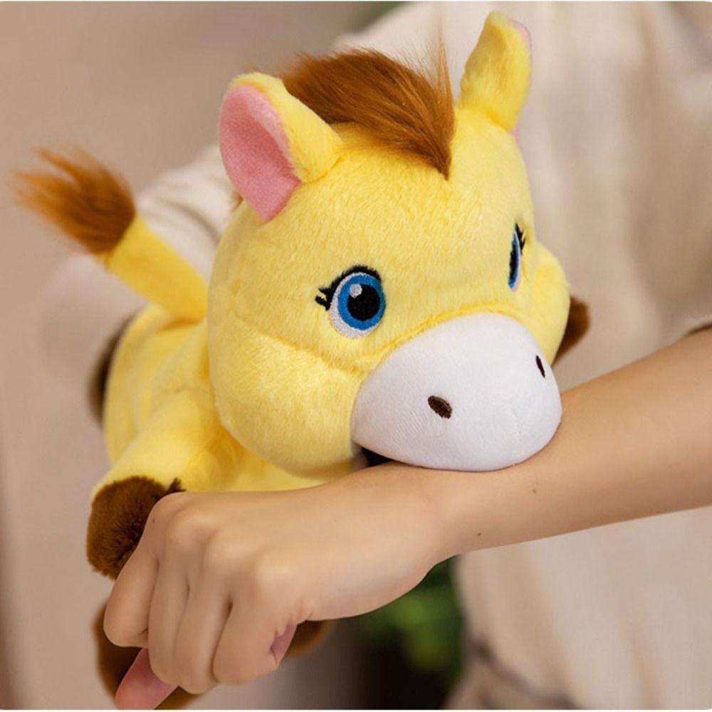 Storytelling Stuffed Plush Horse Toys Simulation Hand Finger Story Puppet Story Time