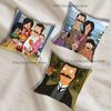 Anime BBobs BBurgers Printed Pillow Cover Cushion Case Simple Sofa Pillow Case No Pillow Core