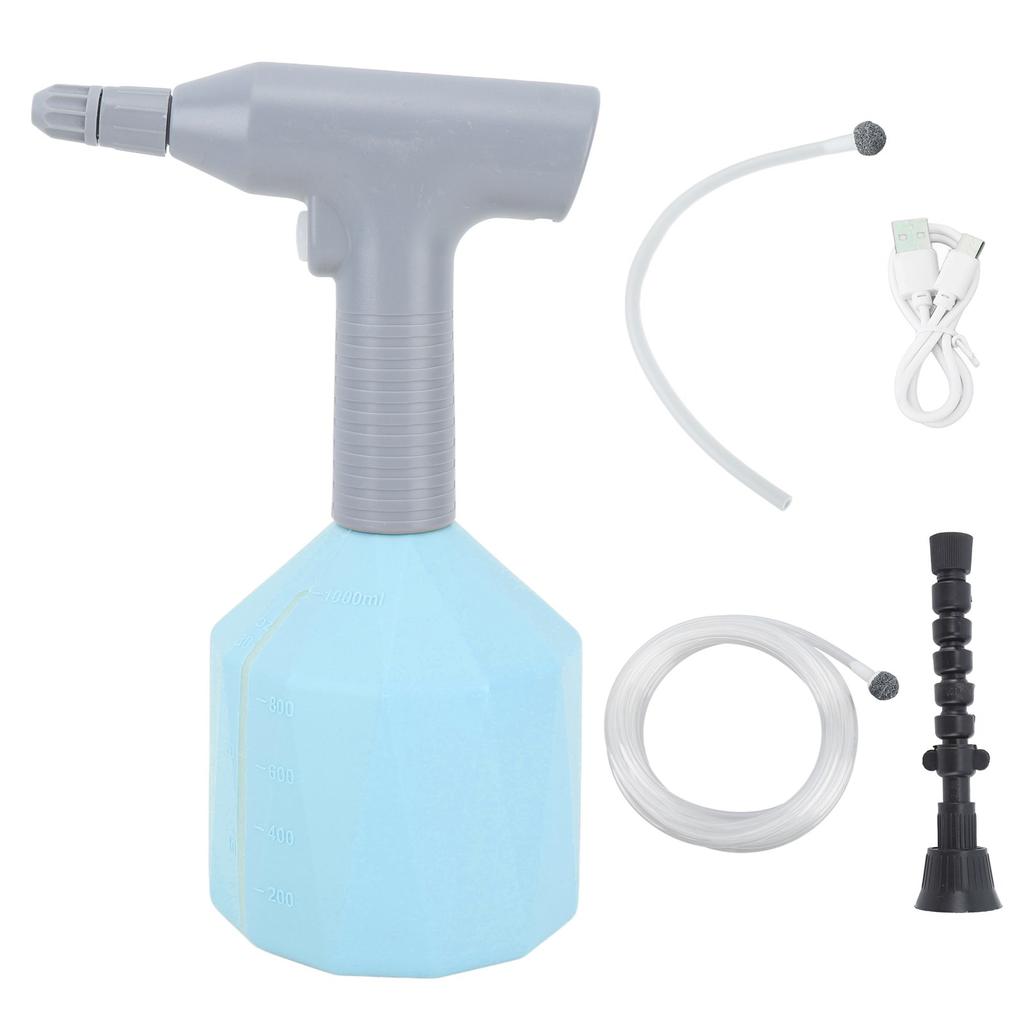 Electric Spray Bottle Garden Sprayer Handheld 360 Degrees Rotation Large Capacity Watering Can with