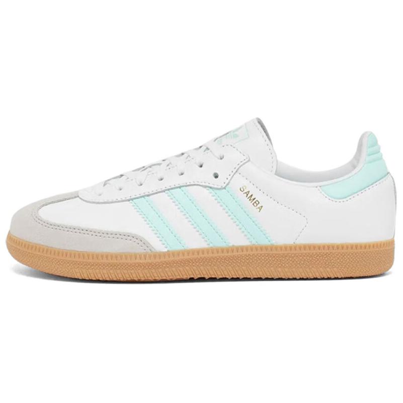 

Adidas Кроссовки Samba OG J White Semi Flash Aqua Kids Cloud-White Gum JP5481 37⅓