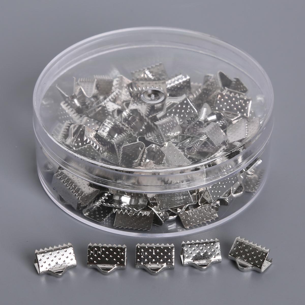 

100-500 шт. кольцо для прыжков, удлиненные цепочки, булавки, хлопки, крючки для сережек, бусины, шапки, коробка, упаковка для ювелирных изделий «сделай сам», фурнитура 8x10mm 100pcs серебряный