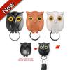 1pc Household Owl Key Hook Entrance Foyer Wall Hanging and Non Punching Storage Key Hook