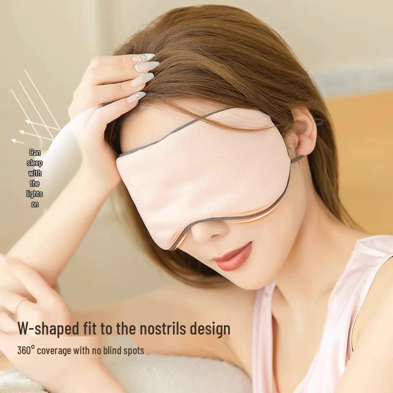 Reversible Sleep Eye Mask: Warm & Cool Sides, Adjustable, Unisex, Breathable, Full Blackout.