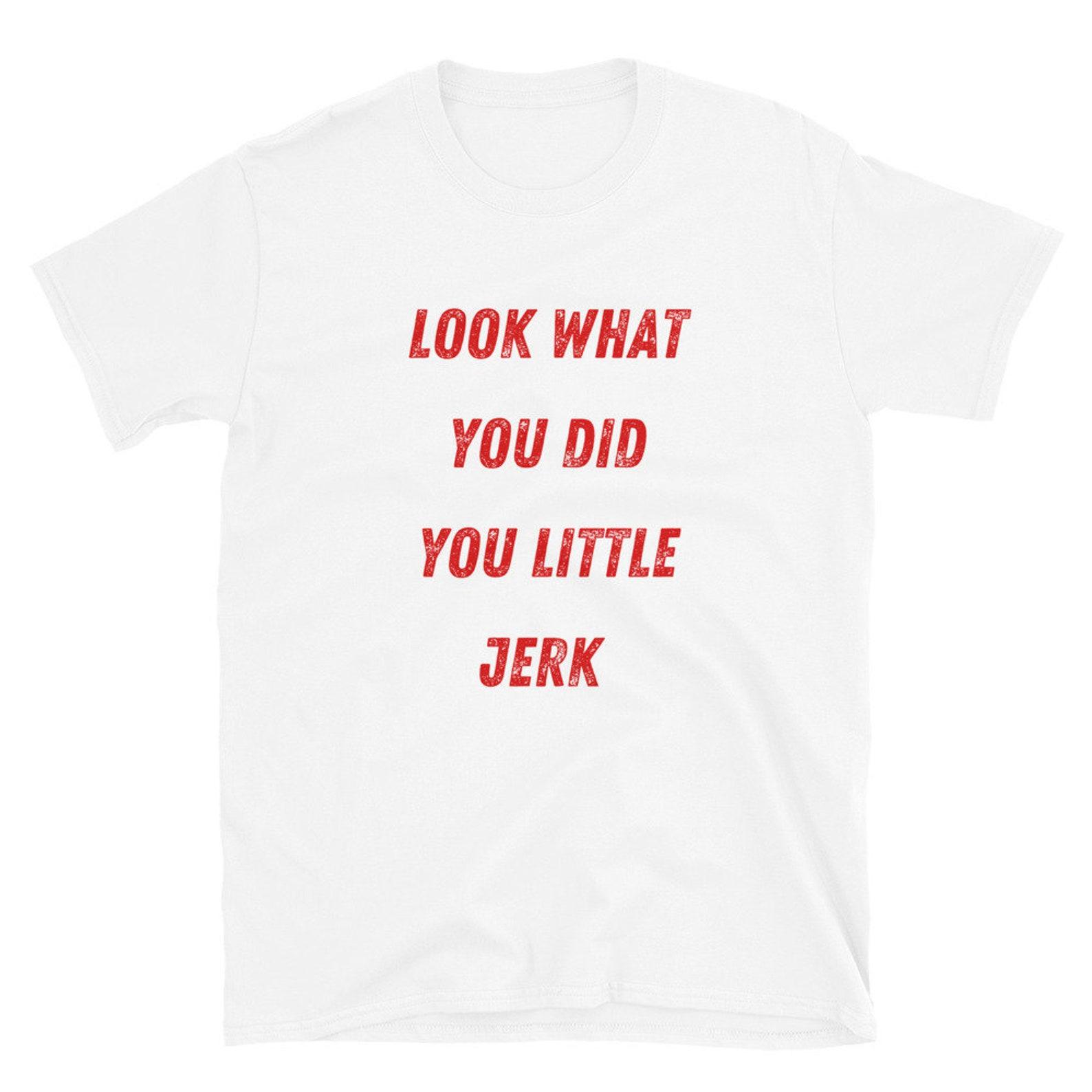 Home Alone Look What You Did You Little Jerk Short-Sleeve Unisex T-Shirt Christmas Holiday S