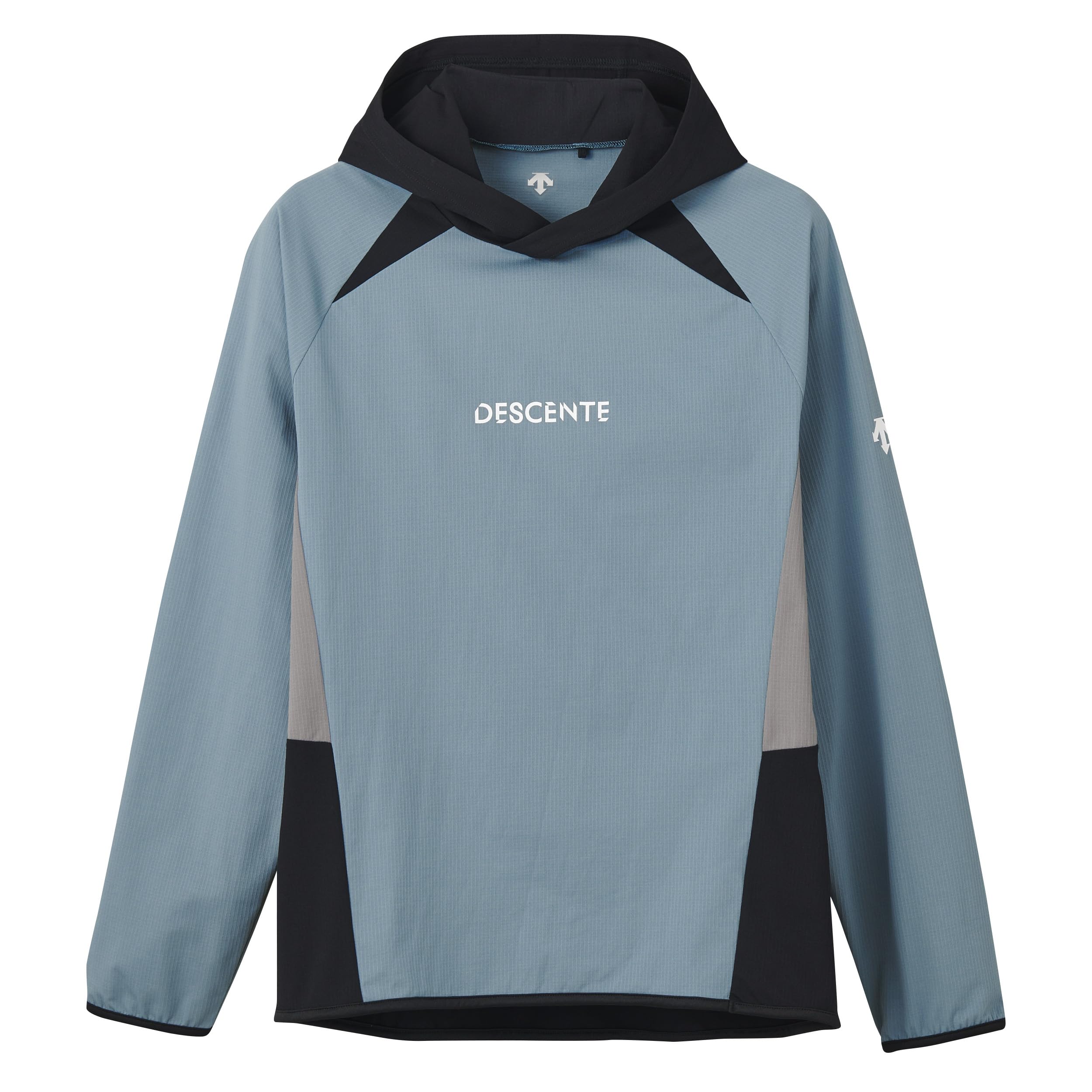 

Descente Yuki Long Blue x Gray Ishikawa s Warm-Up Jacket, Volleyball, Sleeve, Autumn, Travel, Training, Stretch, DV4FJK01U,