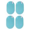 4 Pairs of Waterproof Anti-glare Film for Car Anti-fog Universal Rearview Mirror Film REARVIEW MIRRORS