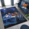 Scoobydoo Spooky Night Adventure Patterned Rug Soundproof Noisereducing Carpet For Bathroom Kitchen Home Party Decor Christmas Gift