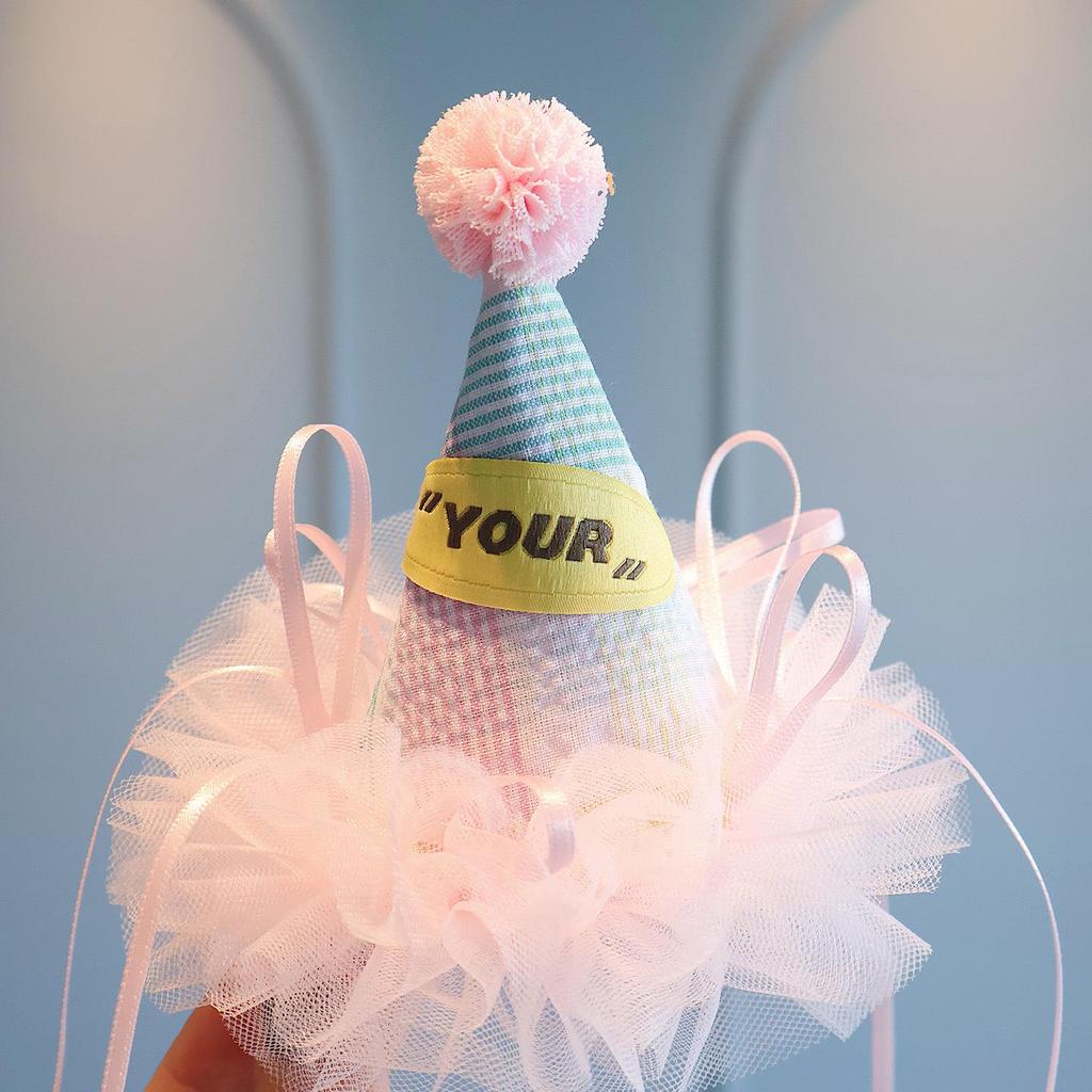 Fermacapelli Dolce Principessa per Compleanno per Bambine Piccole – Accessorio Cappellino Tridimensionale per Bambine