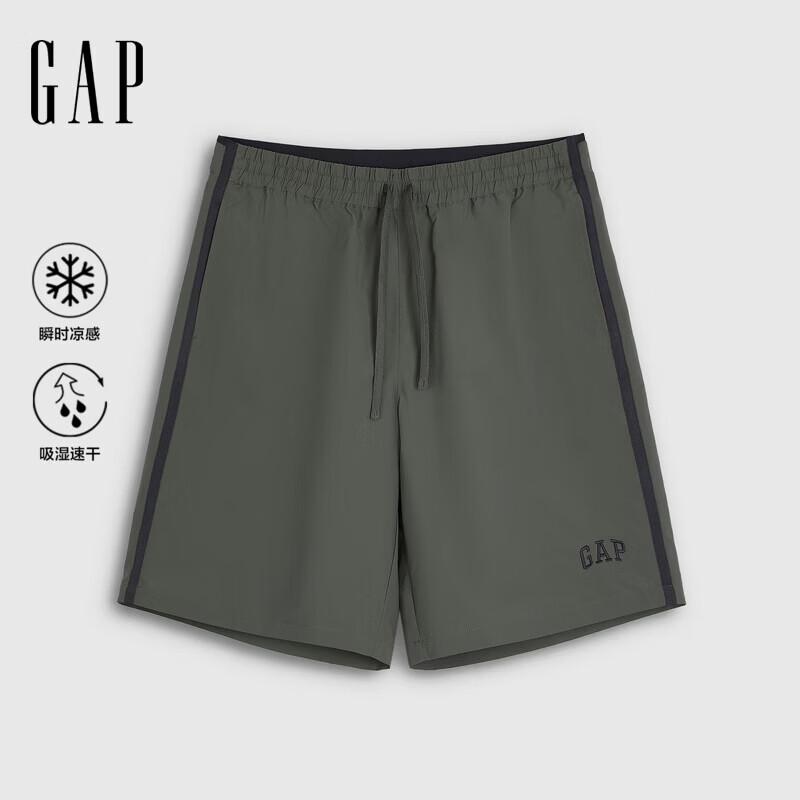 GAP Men's Moisture-Wicking Logo Casual Shorts