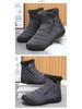 Women's Winter Cotton Boots: Mid-Calf, Plus Velvet Lining, Thickened for Warmth, Comfortable Soft Sole, Outdoor Wear, Casual Cold Protection.