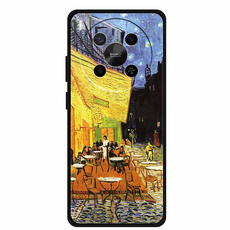 För ZTE Blade V70 Max Fodral 3D Blommigt Prägling Mjuk Silikon Telefonfodral för Nubia V70 Max Fodral Relief Blomma Skal Ny V 70 Max