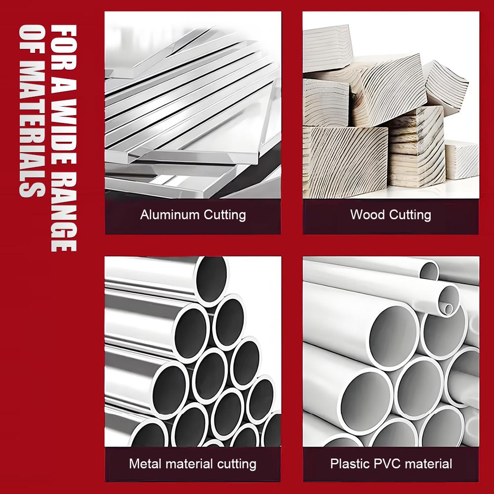 Multi-Purpose Portable Cutting Machine Saw 220V Desktop Small High Power Wood Metal Steel Aluminum Guideway Cutting Machine