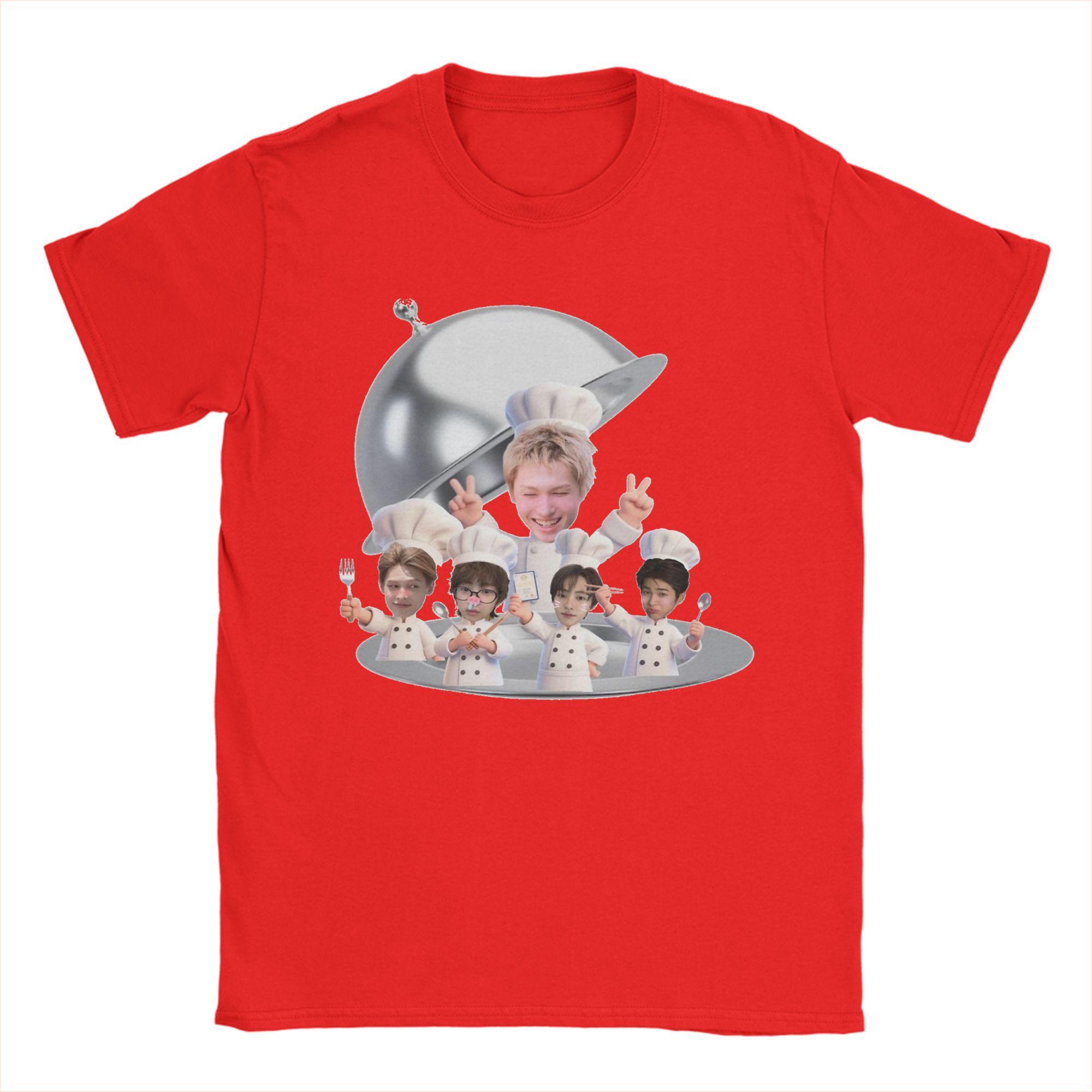 

Harajuku Cortis kpop T-Shirt Men Cotton Short Sleeve Crewneck Summer Tops Shirts M