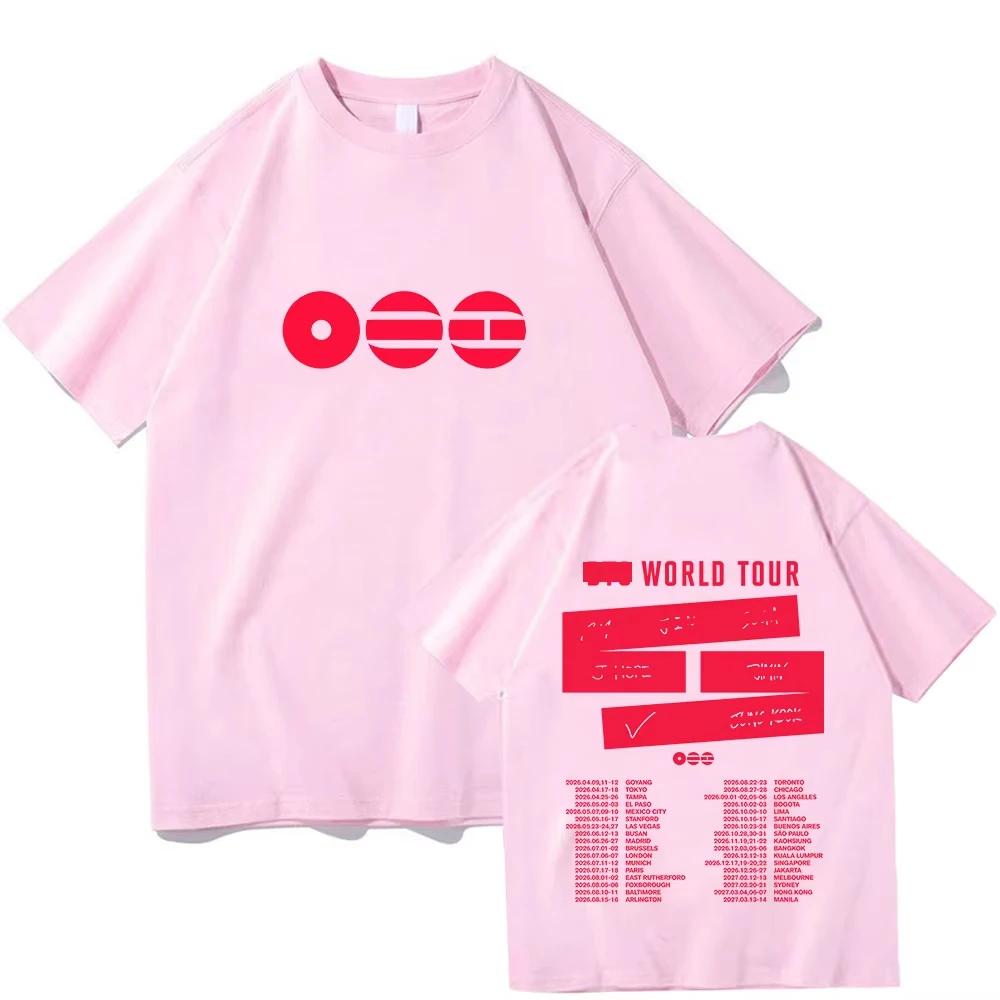 The Best Is Yet To Come World Tour T Sshirts A-arirang Pop Album Cotton High Quality T-shirts Gift Fans 2026 Fashion Top Unisex