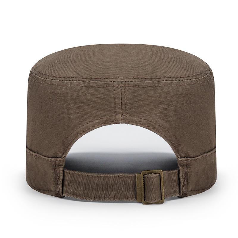Bavlněné vojenské kšiltovky pro muže Klobouk jaro podzim výšivka Outdoor Flat Cap Trucker Snapback Baseball Cap Visors Klobouk Four Seasons