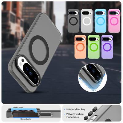 Magnetisch Für Google Pixel 10 Pro XL Hülle Magsafe Kabelloses Lade Cover Google Pixel 10 Pixel 10 Pro XL Mattes PC Schutzhülle