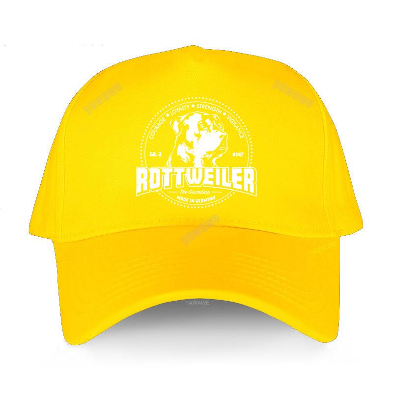 Luxusní golfová čepice Unisex's Snapback Vintage klasický rotvajler pes Německo milenec metzgerhund cool outdoor čepice bavlna kšiltovky