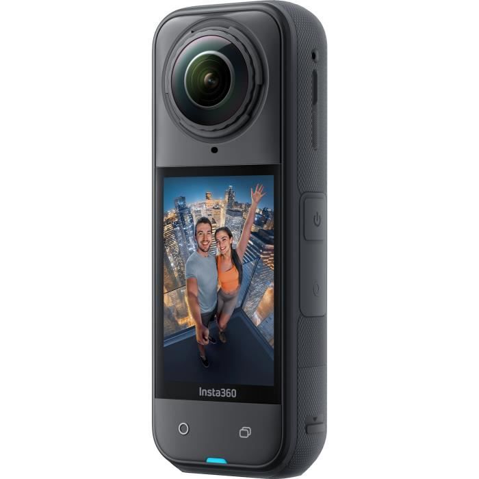 Insta360 X5 Bundle Edition - Caméra de sport 360° - 8K - WiFi et Bluetooth - FlowState - Etanche - 185mn d'autonomie