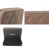 Used 10097 Coco Pearl Zip Coin Purse AP3811 7943 COCO Mark CC Mark Dots Random Matelasse Pink Beige Women's from Japan
