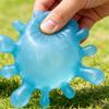 Splash Shaped Squeeze Ball Slow-Rising Soft Fidget Toy for Stress Relief Non-Sticky Portable Fun Decompression Gadget for Kids Adults