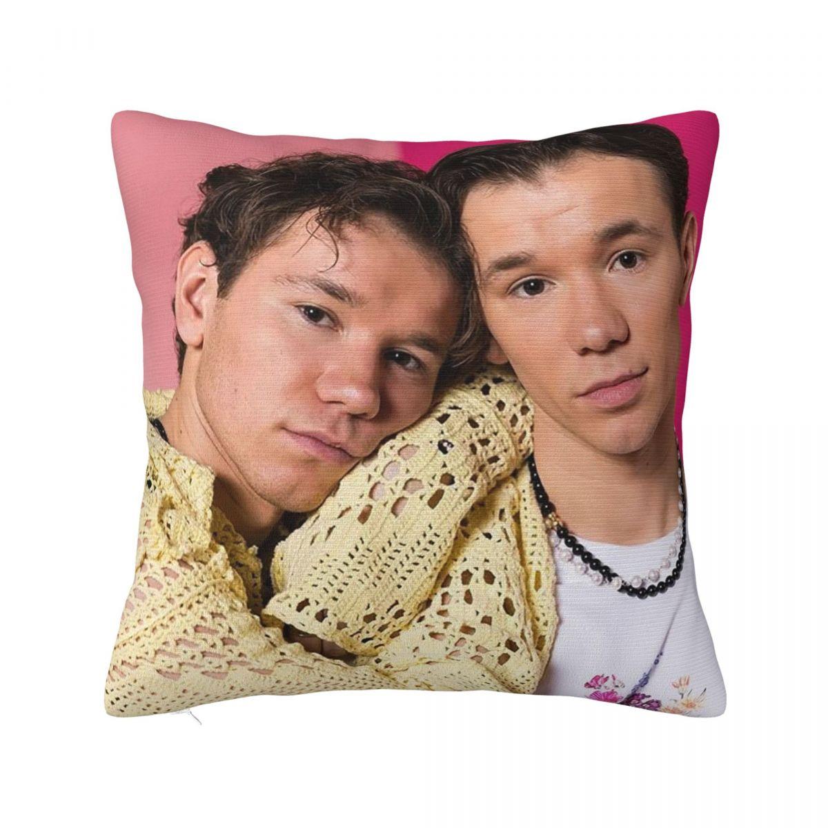 Marcus And Martinus Pillowcase Polyester Cushion Comfort Throw Pillow Sofa Decorative Cushions Used for Home Bedroom Living Room 30x30cm