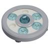 Pet Slow Food Bowl Multifunctional Leak Proof ABS Slow Feeder Dog Bowl for Cat and Hamster Light