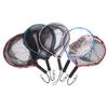 Portable Fishing Nets Ultralight Aluminum Alloy Silicone Wear Resistance Mesh Hand Dip Casting Landing Net For Fly Fishing