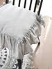 100% Cotton French Style Chair Cushion Cover Washable There Are Ruffle Strap Artistic and Creative Seat Cushion Cover Home Decor