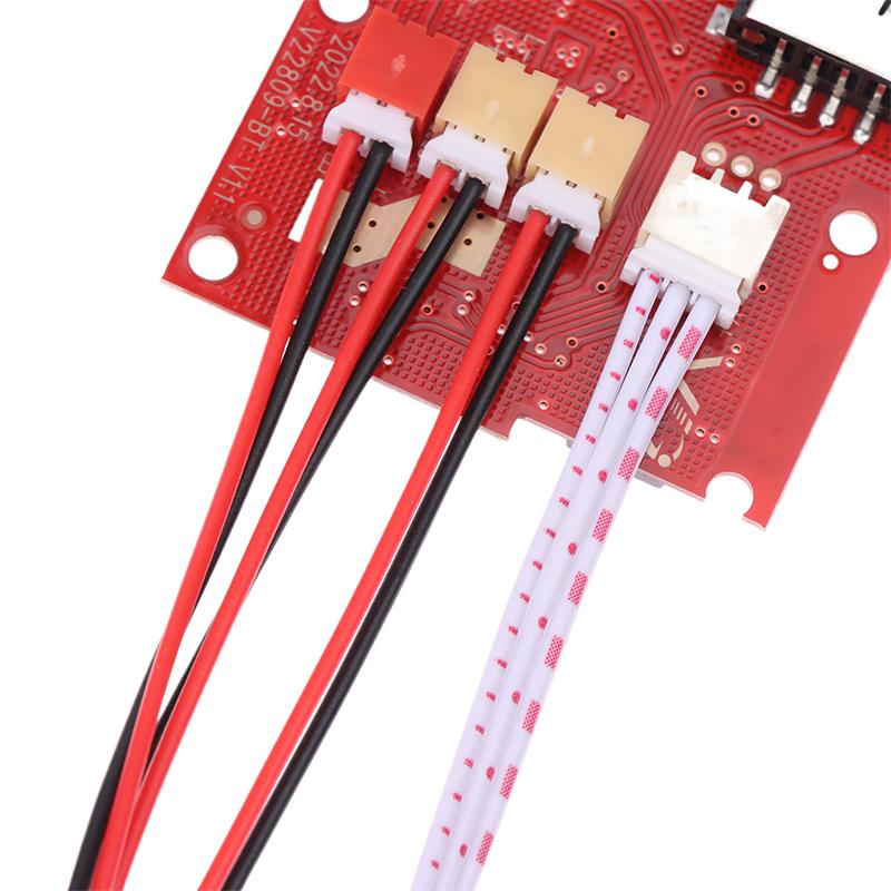 Módulo PCB de Altavoz Electrónico Inalámbrico con Amplificador Decodificador MP3 Radio FM Placa de Circuito de Audio Módulo Inalámbrico de Doble Canal LED