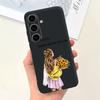 Pour Coque Samsung Galaxy S24 Pare-chocs Étui Samsung S24+ S24 Plus S24 Ultra Téléphone Coques Étui Jelly Fille Fleur Papillon Étui Souple