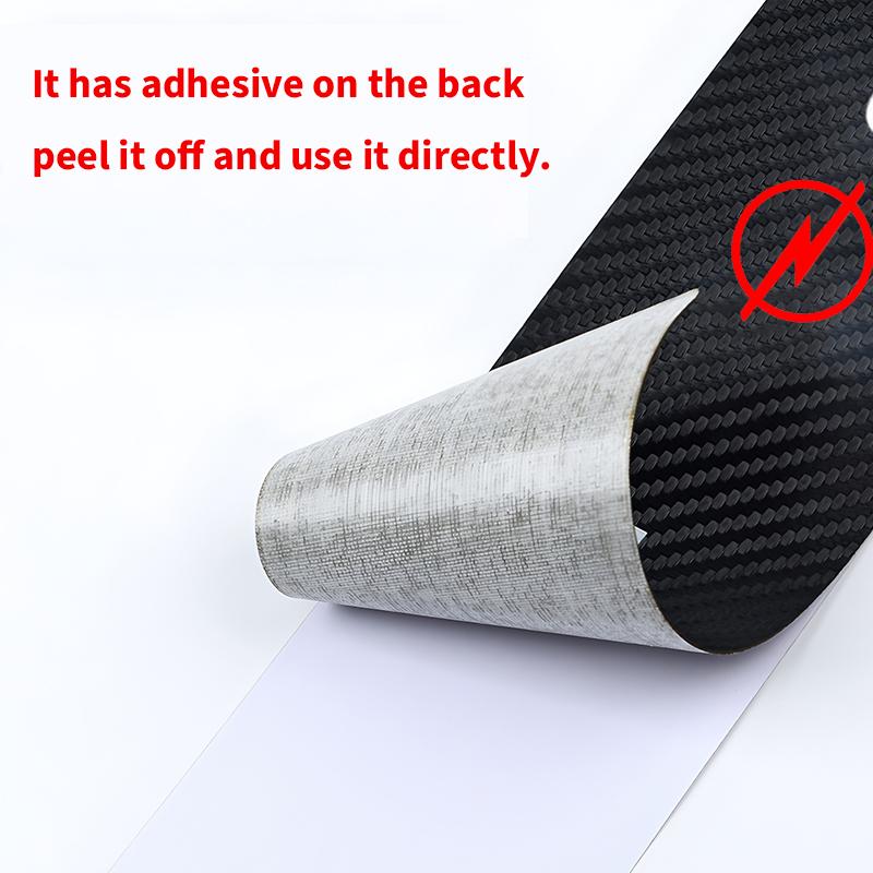 Carbon fiber car trunk floor protector sticker - scratch-resistant sticker ForOpel Insignia Astra Antara Meriva Zafira H G Corsa
