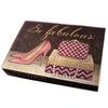 Les Trésors De Lily [Q9544] - Set of 2 Nesting 'Belle Epoque' Memory Boxes Pink Beige Black - 37x25. 5x11 Cm - 32x21. 5x9 Cm