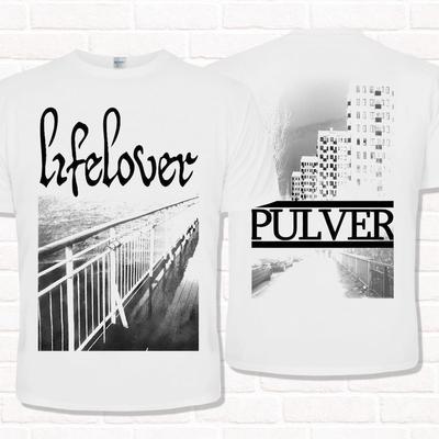 Lifelover 'Pulver' T-Shirt. Depressiver Black Metal, Dark Ambient, Post-Punk.