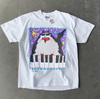 Retro Vintage 80s Tee JAZZ CAT Piano Music Wahlert T-shirt